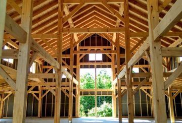 barn frame central hall