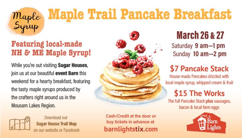 Maple Pancake Breakfast banner