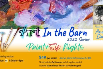 Art in the Barn Series - Paint Night
