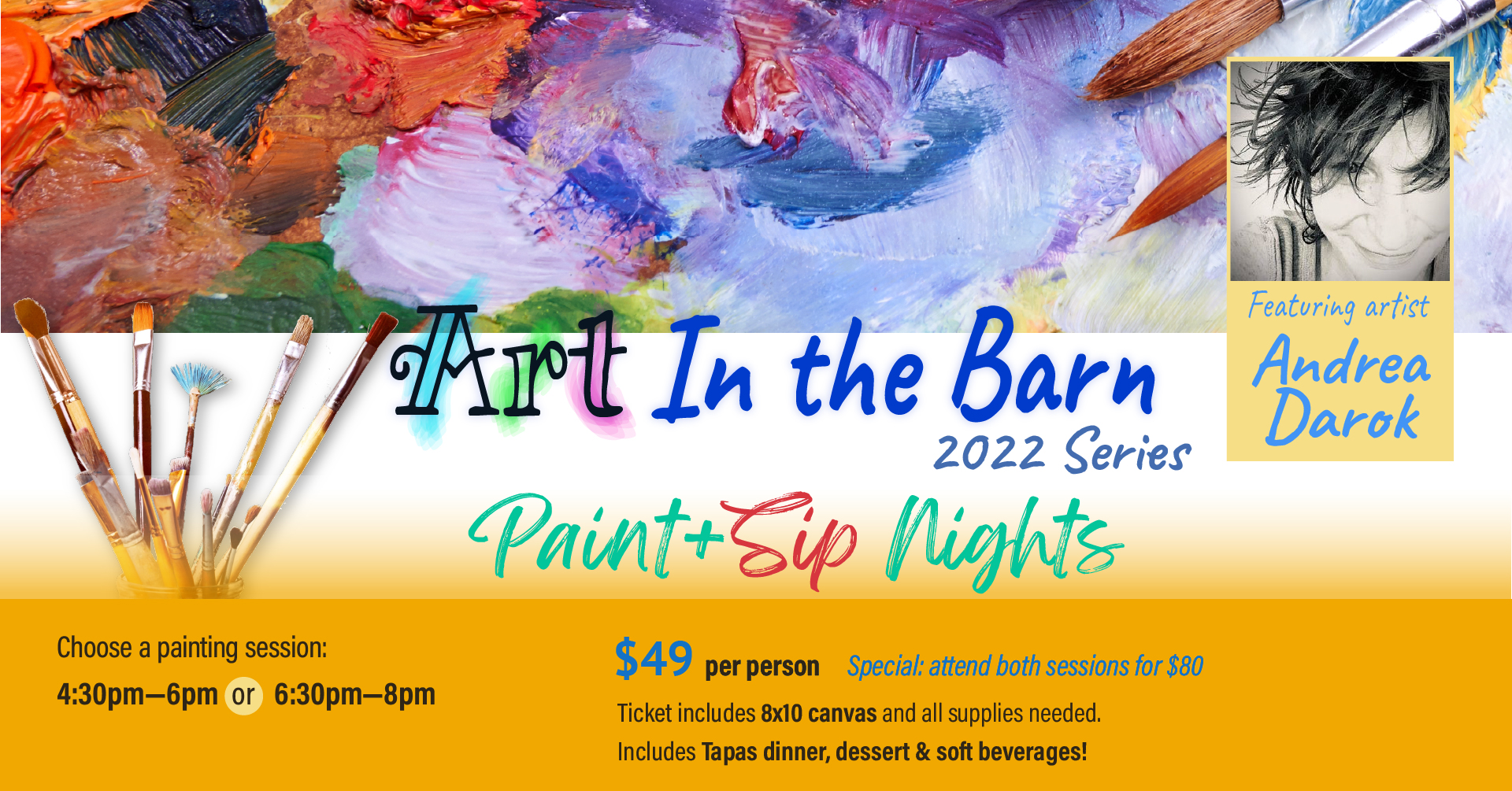 Art in the Barn Series - Paint Night