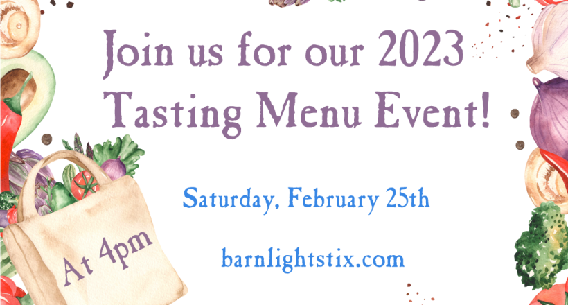 Join us for a Feb. 2023 tasting