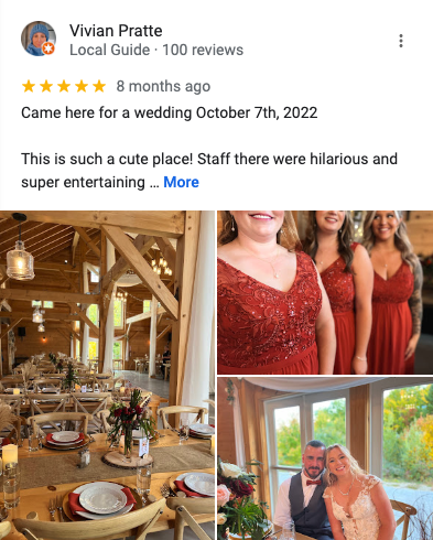 The entire experience was fantastic and I hope I get to be a guest again in this place for another wedding!
