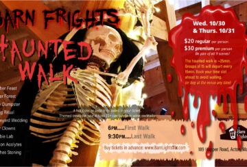 Halloween Fright Nights haunted walk in October 2024