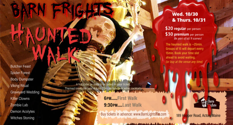 Halloween Fright Nights haunted walk in October 2024