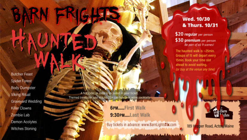 Halloween Fright Nights haunted walk in October 2024