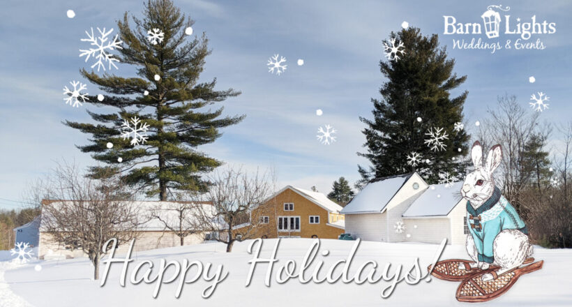 Winter scene at Barn Lights