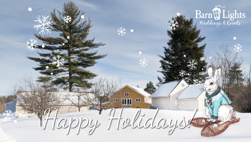 Winter scene at Barn Lights